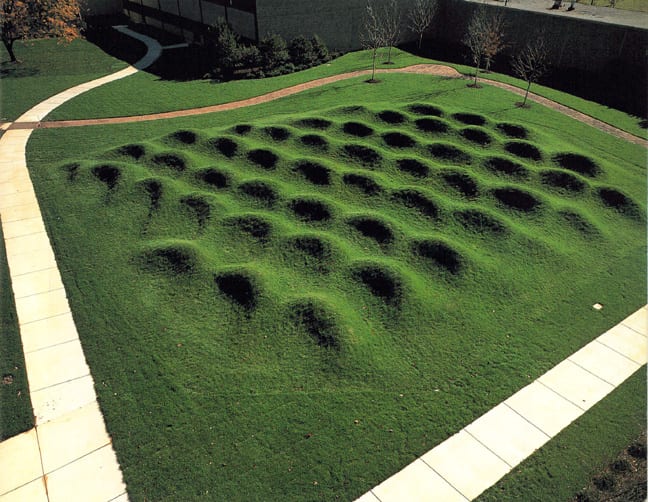 Maya Lin, The Wave Field, 1995