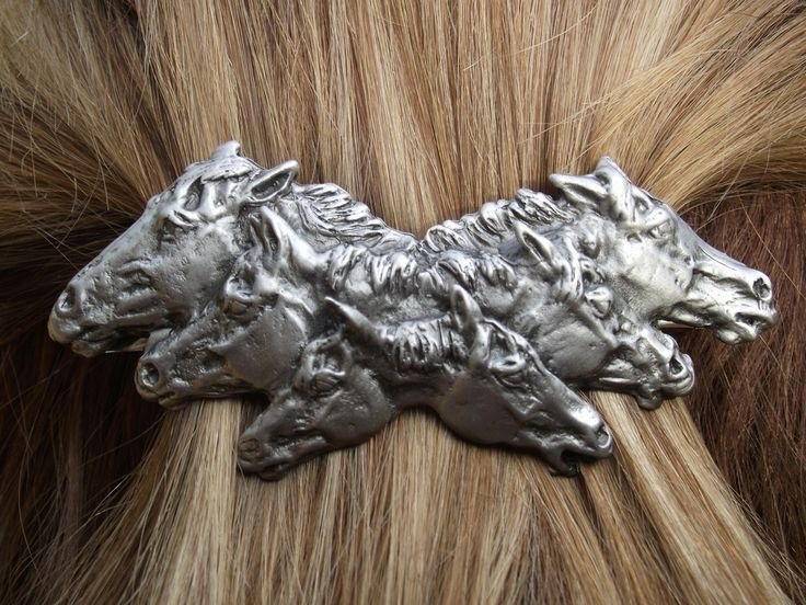 pewter barrette design
