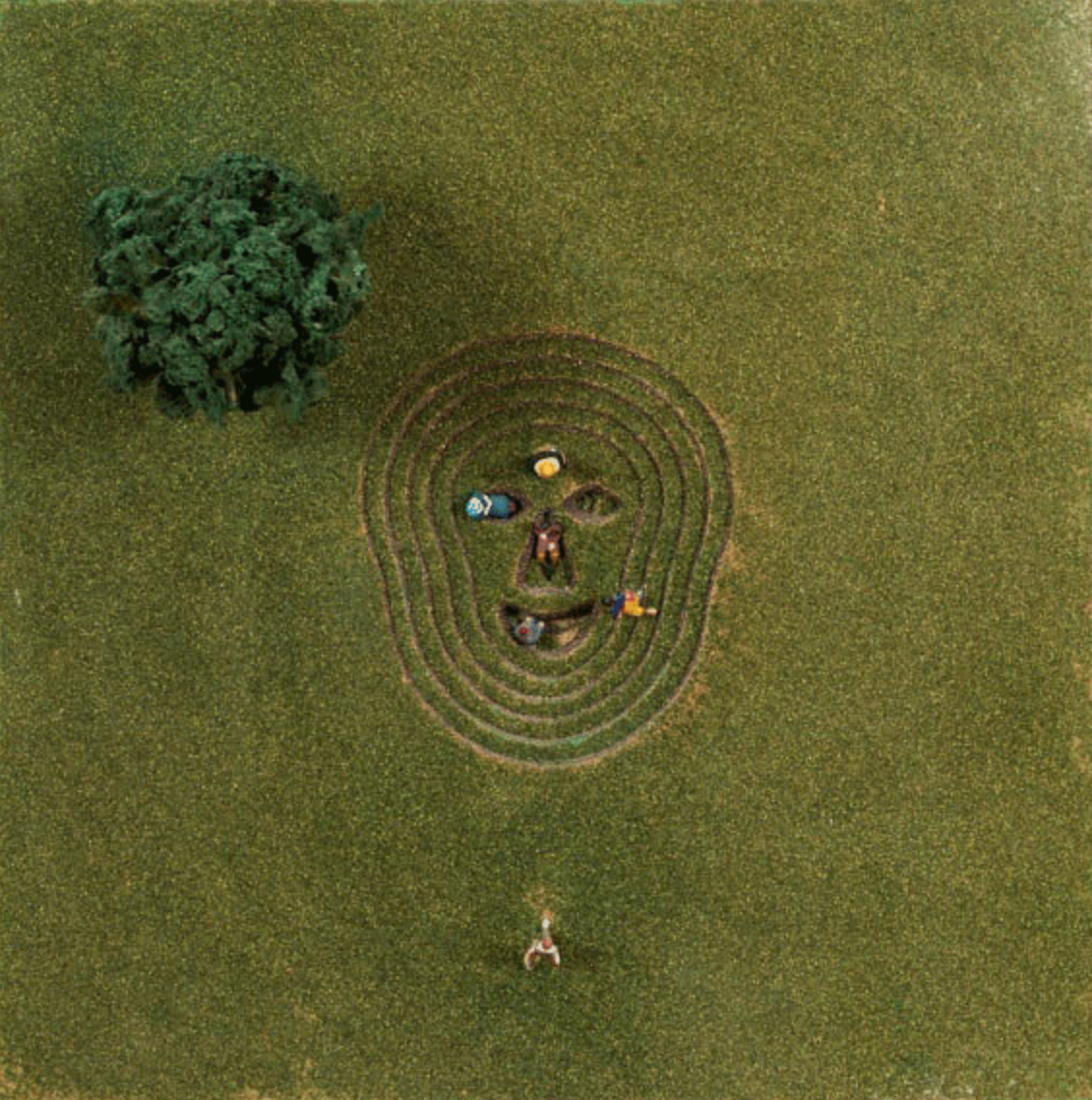 Model for 'Face of the Earth’ by Vito Acconci